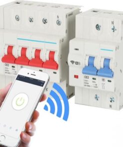 APTOMAT CẦU DAO TỔNG ĐIỀU KHIỂN QUA WIFI TUYA CÓ ĐO CÔNG SUẤT TIÊU THỤ ĐIỆN SHP-IO1