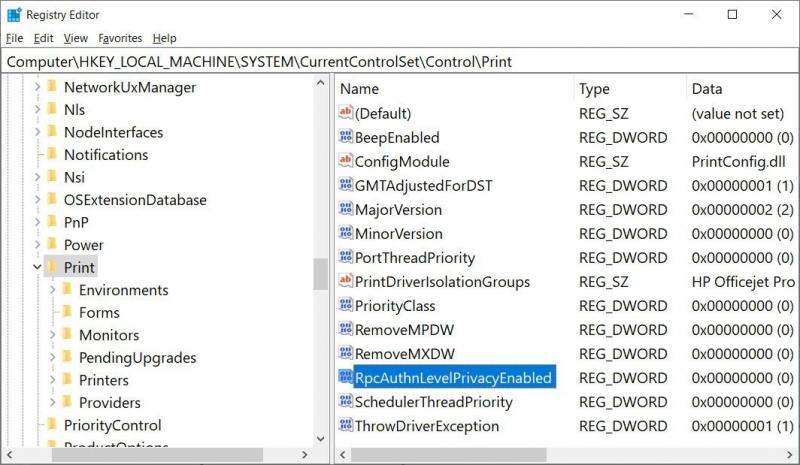 Cách sửa lỗi khi in qua mạng trên Windows 10 11